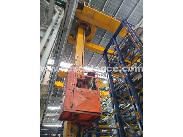 25/25073 - PONTE ROLANTE M/TRUCKFORT MOD. PREE 2V, CAPAC. 3 TONS.