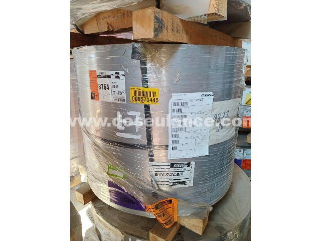 06/25111 - 23.460 KG (LANCE POR KG) BOBINAS DE AÇO INOX E ALUMINIZADAS