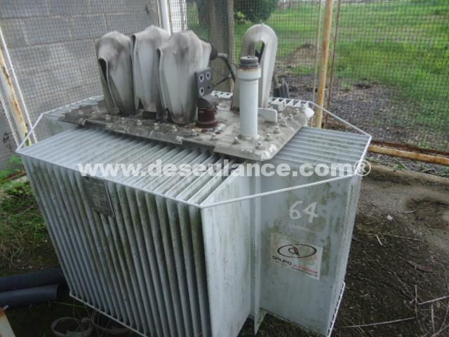64/26028 - TRANSFORMADOR A ÓLEO M/WEG, TRIF. 60 HZ, CAPAC. 500 KVA, 