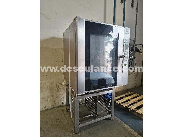 01/26037 - FORNO COMBINADO INDUSTRIAL ELÉTRICO EM INOX M/PRATICA