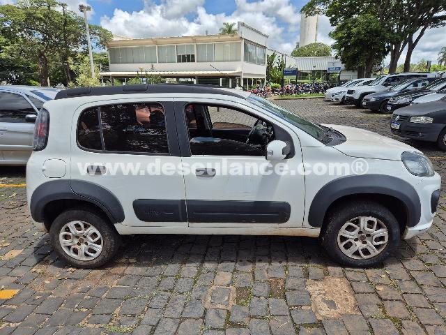 06/26068 - FIAT UNO WAY 1.3 E, 109CV, ANO 17/18, FLEX, COR BRANCA, 