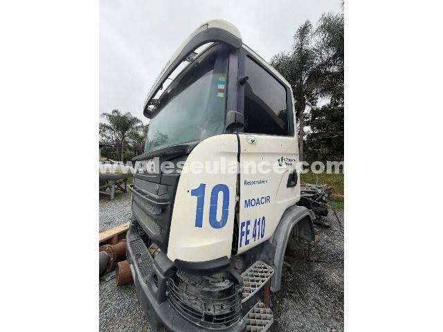 63/26092 - CAMINHÃO SCANIA MOD. G 480 B8X4 CS, ANO 18. 