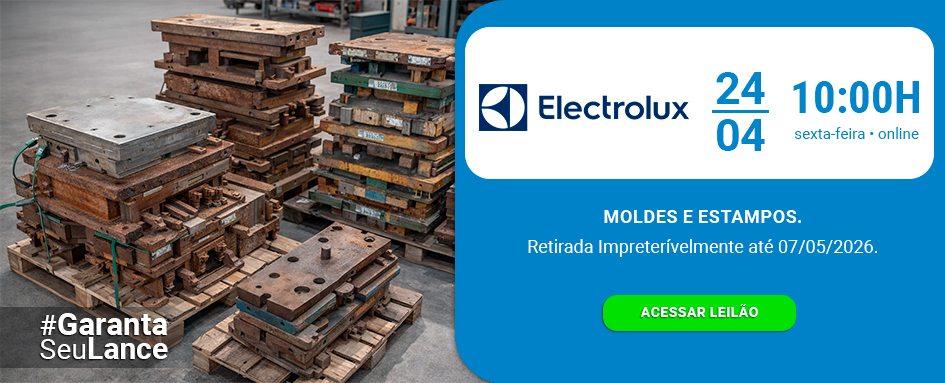 Leilão de Moldes e Estampos